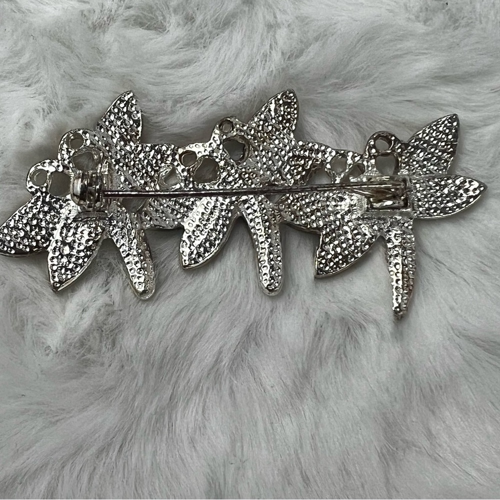 Dragonfly Crystal & Enamel Brooch - Picture 5 of 9